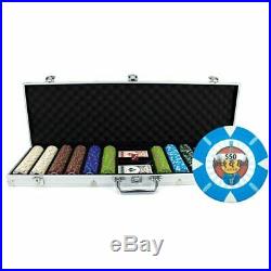 13.5gm Claysmith Gaming 600-Count The Mint Poker Chip Set in Aluminum Case