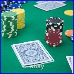 P Prettyia Professionelles Acryl Clear All IN Button F/ür Casino Party Poker Kartenspiel