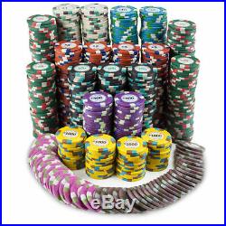 New Bulk Lot of 500 Showdown 13.5g Clay Poker Chips Pick Denominations!