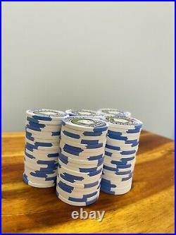 100-$20 Outpost Casino Paulson/PAUL-SON Clay Poker Chips TH&C