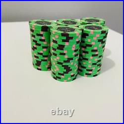 100-$25 Horseshoe Casino Cincinnati-OH Paulson Clay Poker Chips NEW