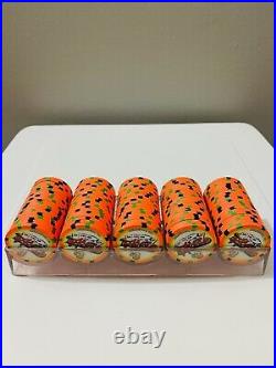 100-$3 Denom Aces Casino & Sports Bar Paulson Clay Poker Chips NEW