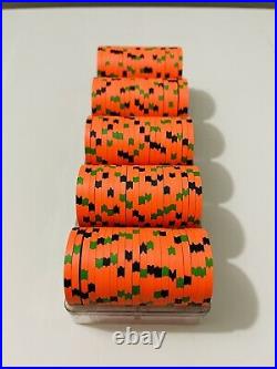 100-$3 Denom Aces Casino & Sports Bar Paulson Clay Poker Chips NEW