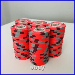 100-$5 Denom Scandia Casino Norway Paulson/PAUL-SON Clay Poker Chips