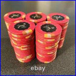100-$5 Horseshoe Casino Cincinnati-OH Paulson Clay Poker Chips