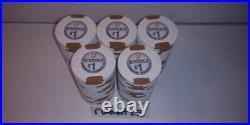 100 HSI Primary $1 Poker Chips Horseshoe Southern Indiana Casino Used Condition