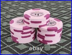 100 Horseshoe Southern IN. $1's Secondary Casino Chips -New-Uncirculated Paulson