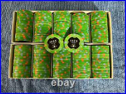 100 JACK Cincinnati $25's Casino Chips Used Paulson