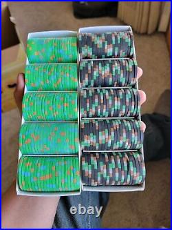 100 Jack Cincinnati $25 Real Paulson Real Clay Poker Chips RHC