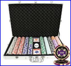 1000 14g Ace Casino Table Clay Poker Chips Set