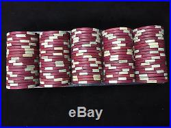 1000 Clay Asm Poker Chips Square In Circle Mold Free Shipping