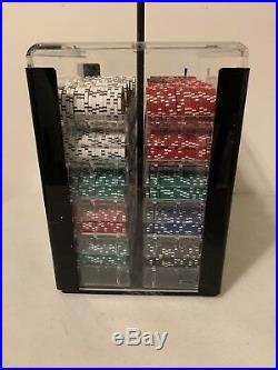 1000 ESPN POKER CLUB 13.5g Clay Poker Chips Set with Case