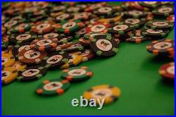 1000 Piece CPC Rounders Clay Poker Chip Set with Case (Made in the USA)