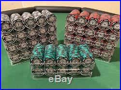1000 Poker Chip Set 13.5 gram Z-Pro Heavy Clay Chip Set