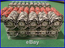 1000 Poker Chip Set 13.5 gram Z-Pro Heavy Clay Chip Set