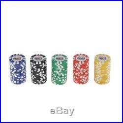100pcs 14g Poker Chips(No Denominations), of High-quality Casino-grade Clay