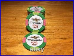 1025 New China Clay Pharaohs Poker Chips