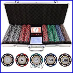 13.5g 500 piece Z-Pro Clay Poker Chips