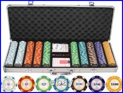 13.5g 500pc Monte Carlo Clay Poker Chips