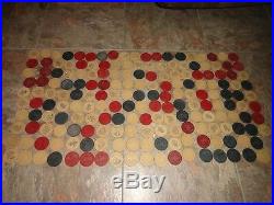 188 Vintage Poker Chips Clay Rare Gambling