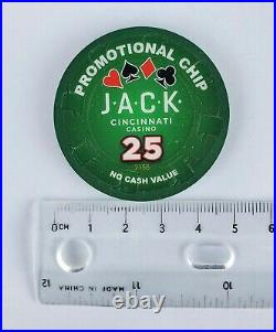 20 Jack Cincinnati Promotional $25 Oversized Paulson Fat Hat New Mint unused