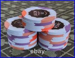 20 Paulson RHC Jack Cincinnati $2's Real Casino Used Chips Very Near Mint