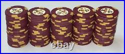 400 HOLIDAY IN RENO Casino Chips Rare Set H-mold $5s and $25s Poker Clay. Nevada