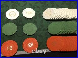 400x Paulson Thc Casino Clay poker chips Orange Green White