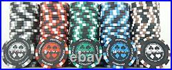500 13.5G Pro Poker Clay Poker Chip Set Casino Quality Clay Poker Chips with D