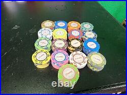 500 Casino Royale Smooth 14 Gram Poker Chips Select Denominations 5cent to $100k