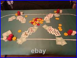 500 Clay Poker Chips ASM Dice and Cards Mold