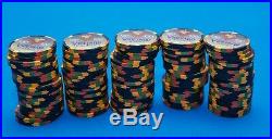 500 Paulson THC Clay Poker Chips Vineyard Casino authentic chips Ultra Rare