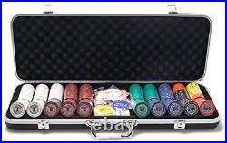 500 Piece Pro Poker Clay Poker Set Heavy weight clay chips 500pcs Model Ak