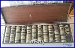 500 Vintage Clay Poker Chips with Case & Different Logos