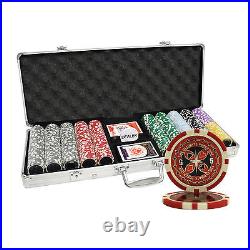 500pc 14g Ultimate Casino Table Clay Poker Chips Set Custom Build