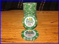 600 China Clay Dunes Poker Chips