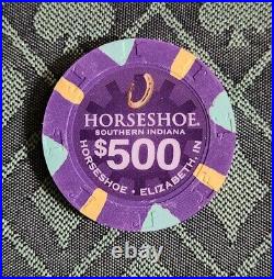 600 Pc. Horseshoe Southern IN. Casino Chip Set -New- Uncirculated Paulson