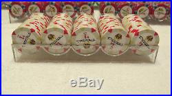 800ct Pharaoh's Club 10g High-End China Clay Poker Chip Set with Racks