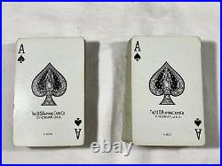 Antique 1920s Poker Chips Set 237 Total Clay Chips + 2 Decks Of Vintage Cards