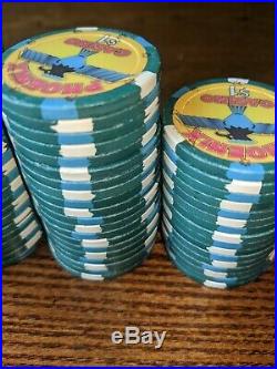 BCC $1 Phoenix Casino Clay Poker Chips