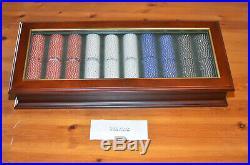 Bombay Company Collectible Case with 500 Clay Poker Chips