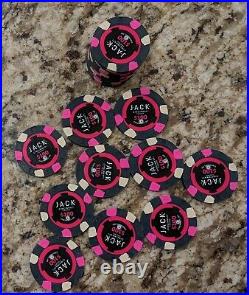Brand New 20 x Jack Cincinnati $100 Secondary Real Paulson Clay Poker Chips RHC