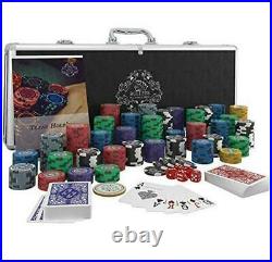 Bullets Playing Cards Poker Case'Tony' With 500 Clay Poker Chips Premium For