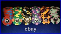 CPC/ASM 620 real clay custom casino quality poker chips