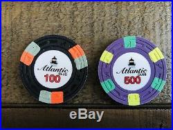 CPC/ASM Atlantic Club $100s & $500s Clay Poker Chips
