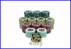Casinokart Neville 40mm Lion Clay Poker Chips Without Denomination 500 pcs
