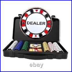 Clay Poker Chips Set, 300pcs 14 Gram Blank Chips with Durable Premium