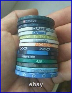 Crypto Clay Poker Altcoin Chip Set Dogecoin Darkcoin Unobtanium Vericoin Reddit