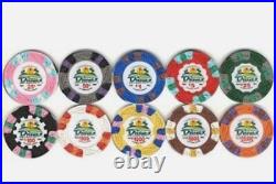 DUNES Casino COMMEMORATIVE POKER CHIP SET (2000 chips) 2k clay chips FREE SHIP