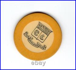 Excelsior Club Casino Poker Chip-crest & Seal